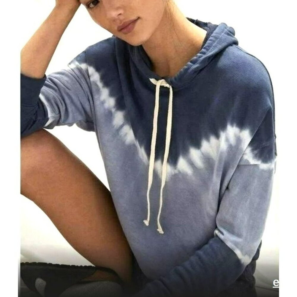 Sundry OVERSIZED Tie-Dye Pullover Hoodie Sz XS NWT